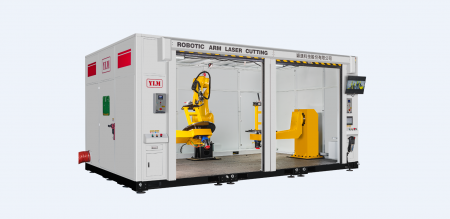 YLM Máquina de Corte Láser con Brazo Robótico - YLM Máquina de Corte Láser Robótica